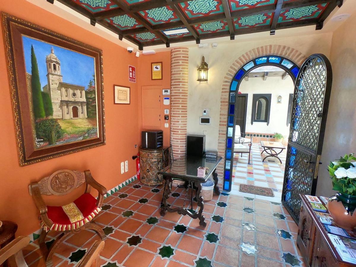 La Esperanza Hotel Alcala del Valle Bagian luar foto