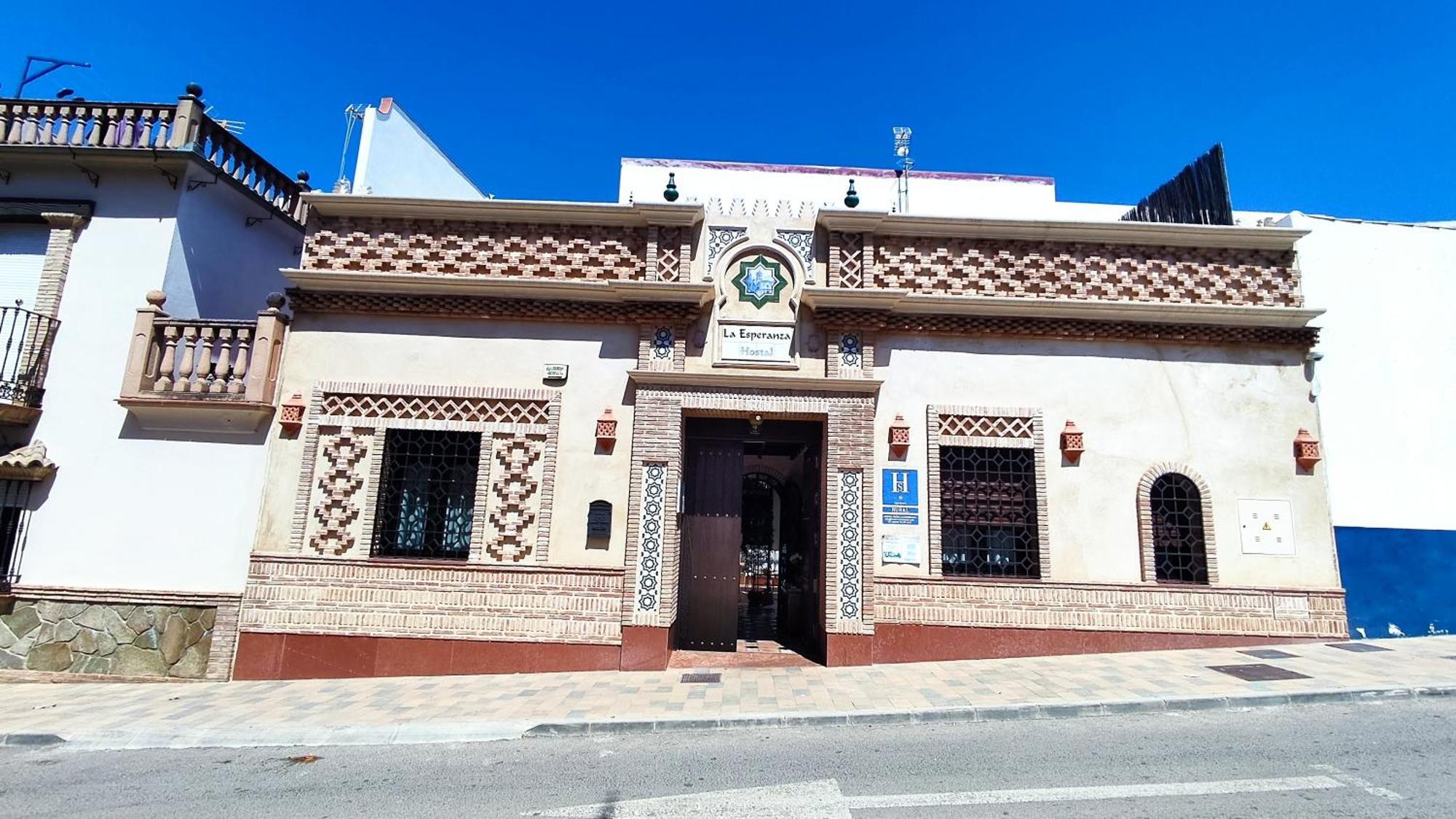 La Esperanza Hotel Alcala del Valle Bagian luar foto