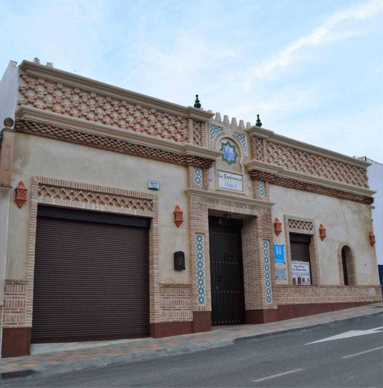 La Esperanza Hotel Alcala del Valle Bagian luar foto
