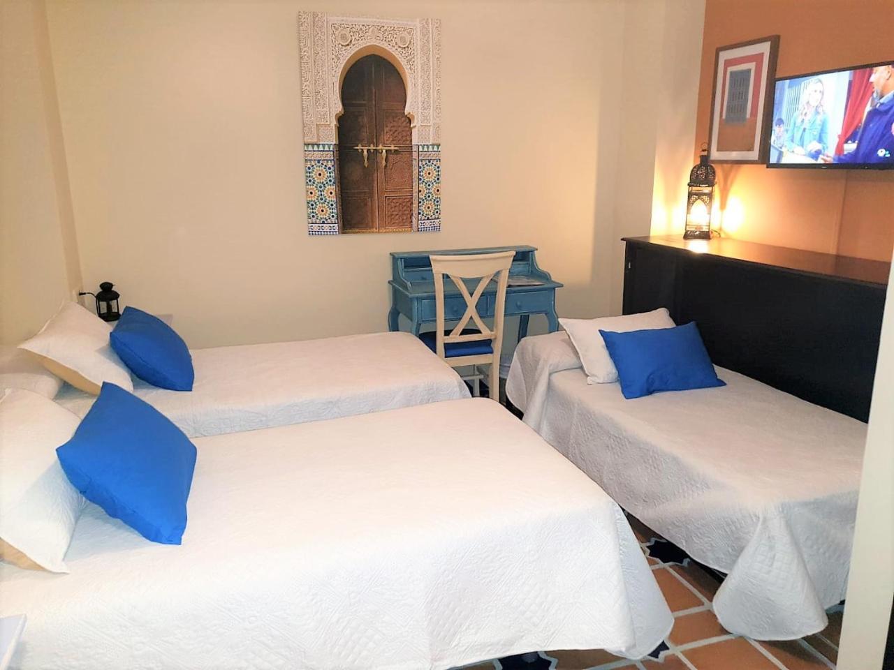 La Esperanza Hotel Alcala del Valle Bagian luar foto
