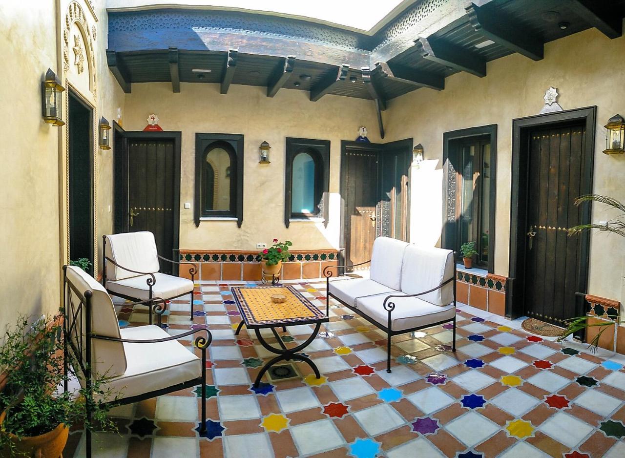 La Esperanza Hotel Alcala del Valle Bagian luar foto