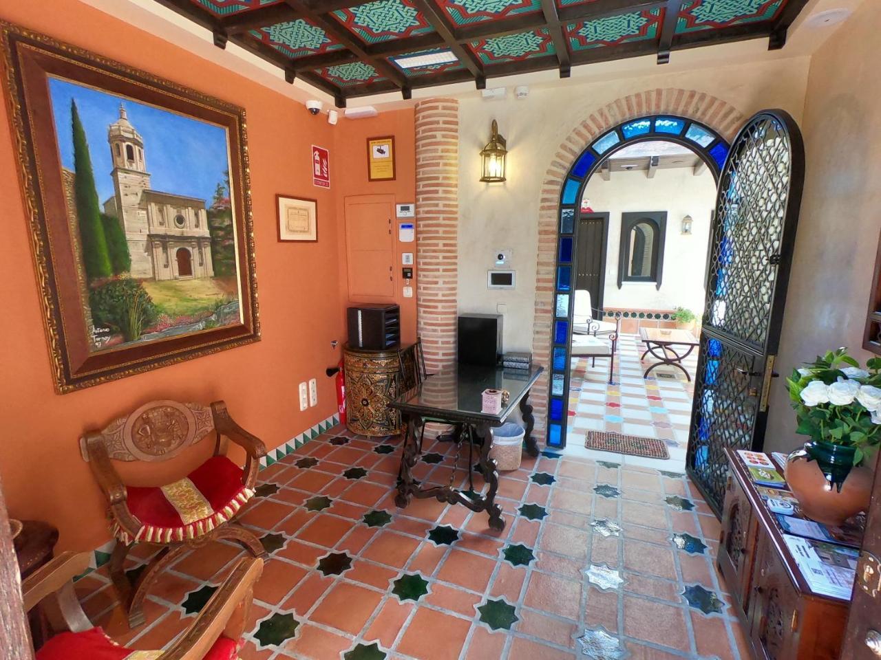 La Esperanza Hotel Alcala del Valle Bagian luar foto